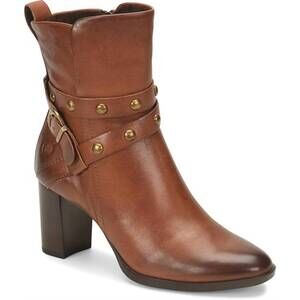 NEW BONDI BORN women's emma heeled boot in brown